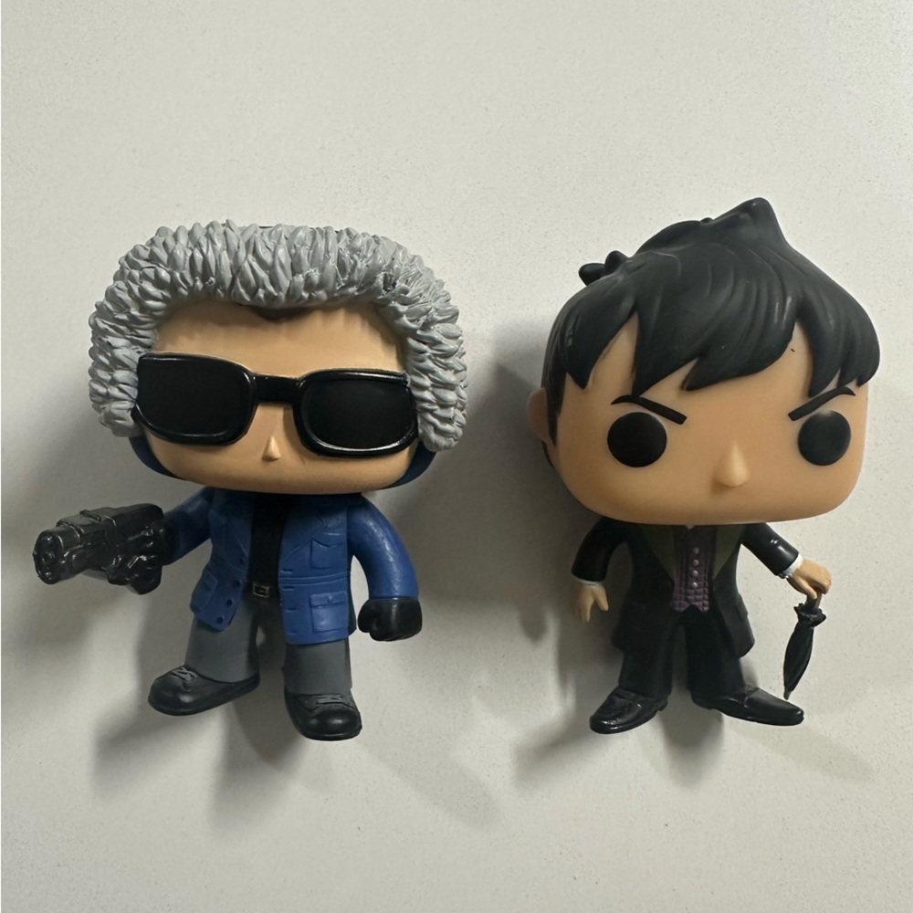Funko Blue and Black Collectible Figures